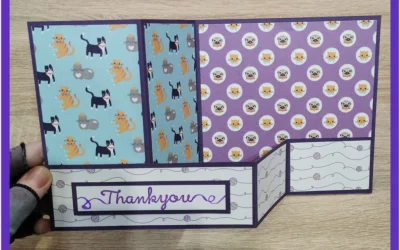 Z fold card