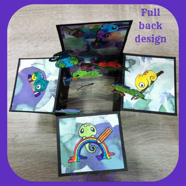 'Pop-up Box' card Instructions - Image 3