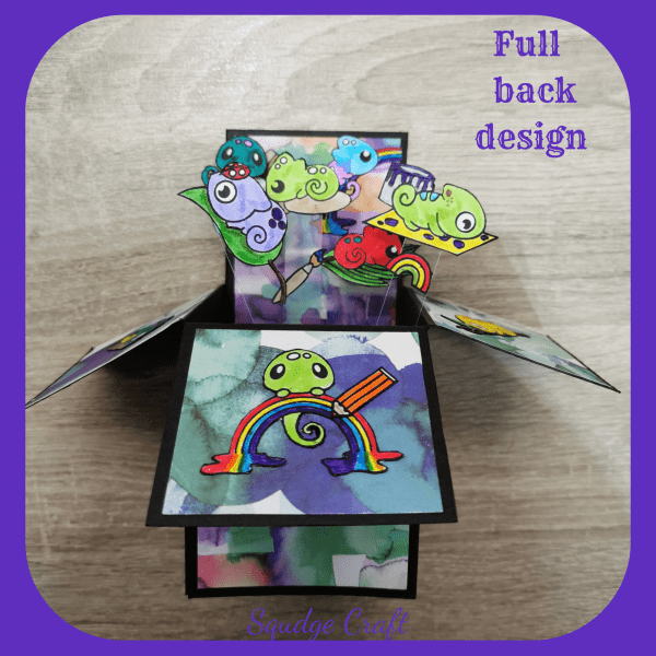 'Pop-up Box' card Instructions - Image 2
