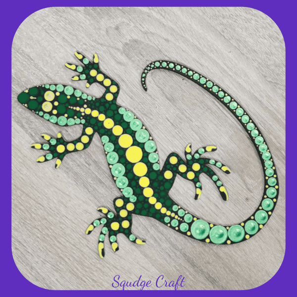 Lizard Dot Art - Image 2