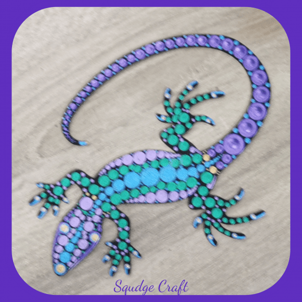 Lizard Dot Art - Image 3