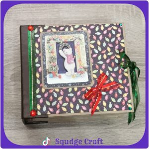 Christmas Village 6x6 Photo Album Image 1