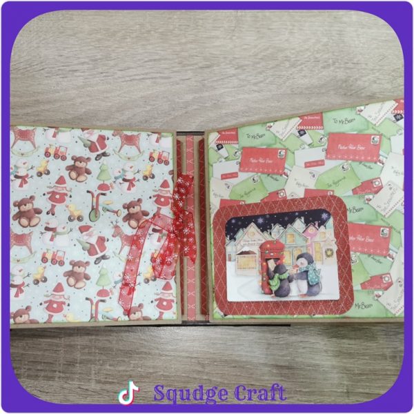 Christmas Village 6x6 Photo Album Image 4