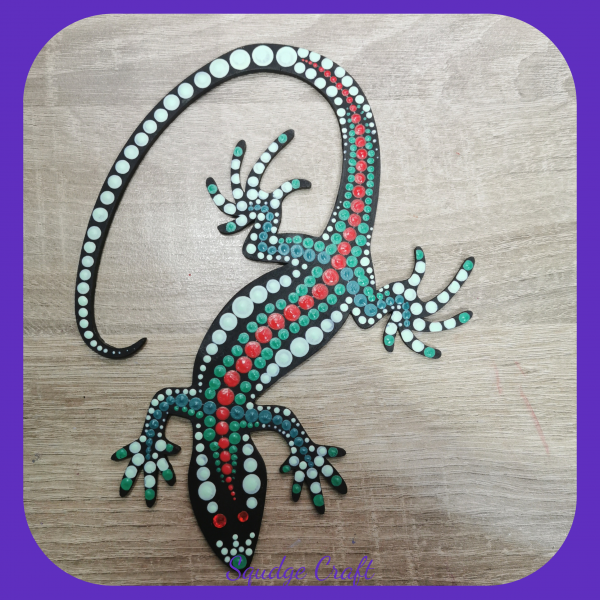 Lizard Dot Art