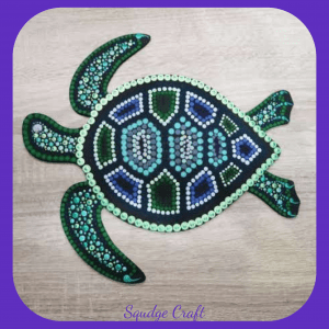 Turtle Dot Art
