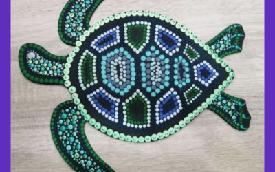 Turtle Dot Art