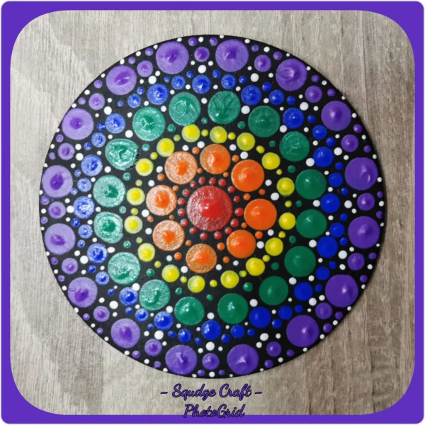 Pride Flag Dot Art - Image 2