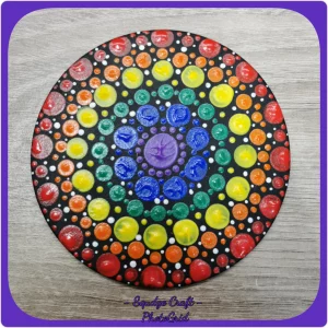 Pride Flag Dot Art