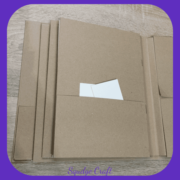 Blank mini album - Portrait - Image 8