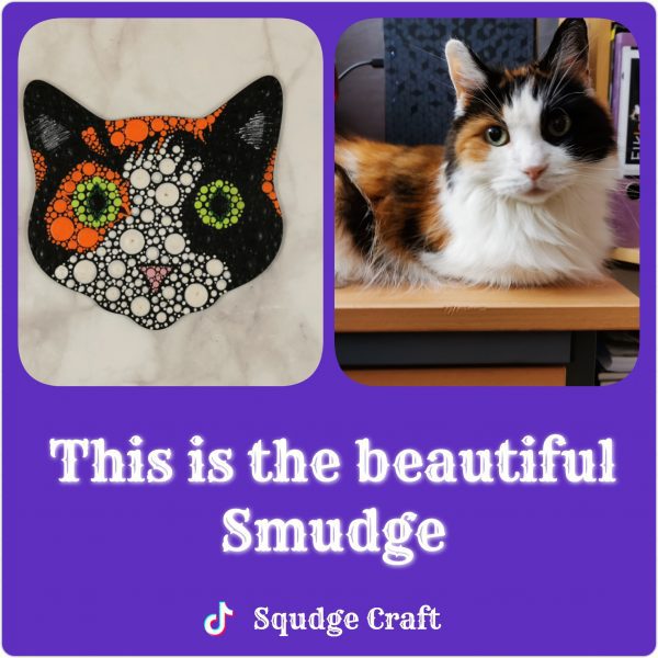 Cat Portrait Dot Art - Image 2