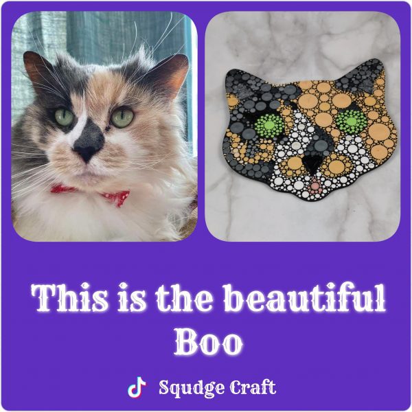 Cat Portrait Dot Art - Image 5