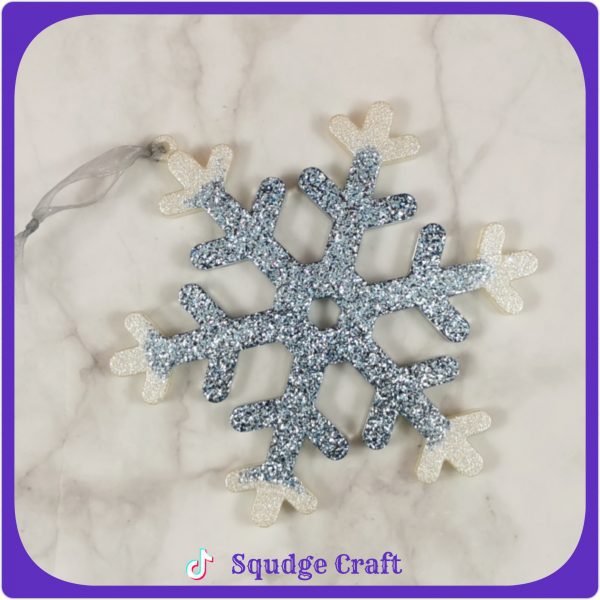Large Resin Snowflake - Image 2