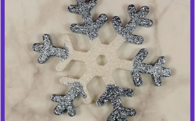 Large Resin Snowflake